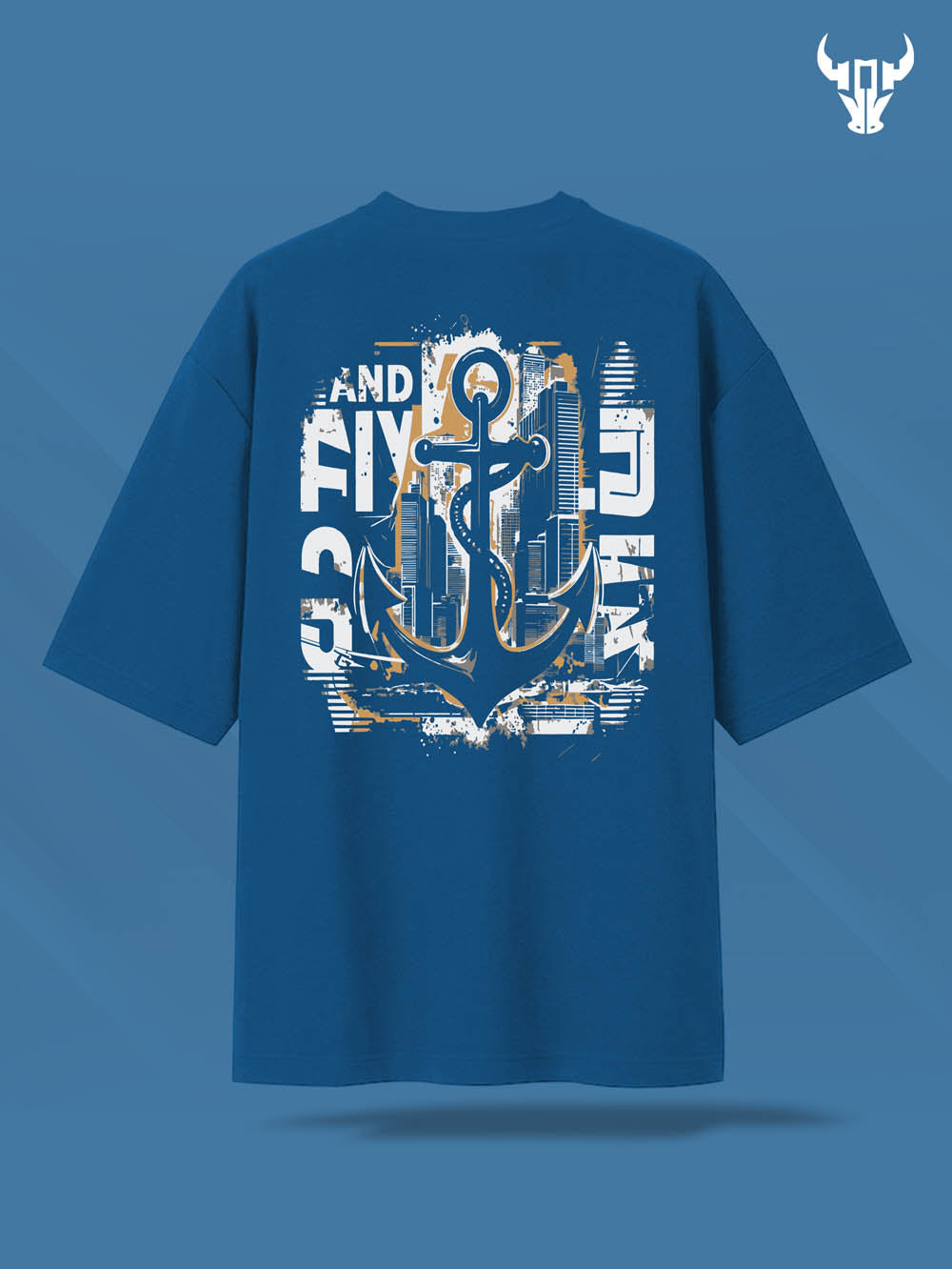 'The Anchor' Unisex Oversized Graphic Tee