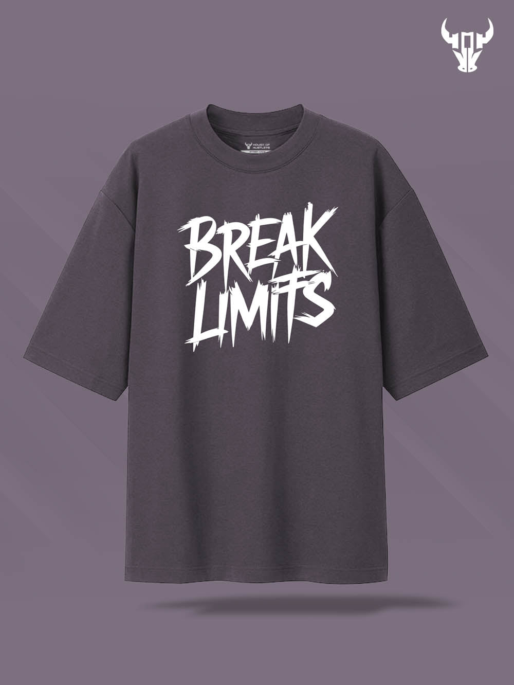 'Break Limits' Unisex Oversized Graphic Tee