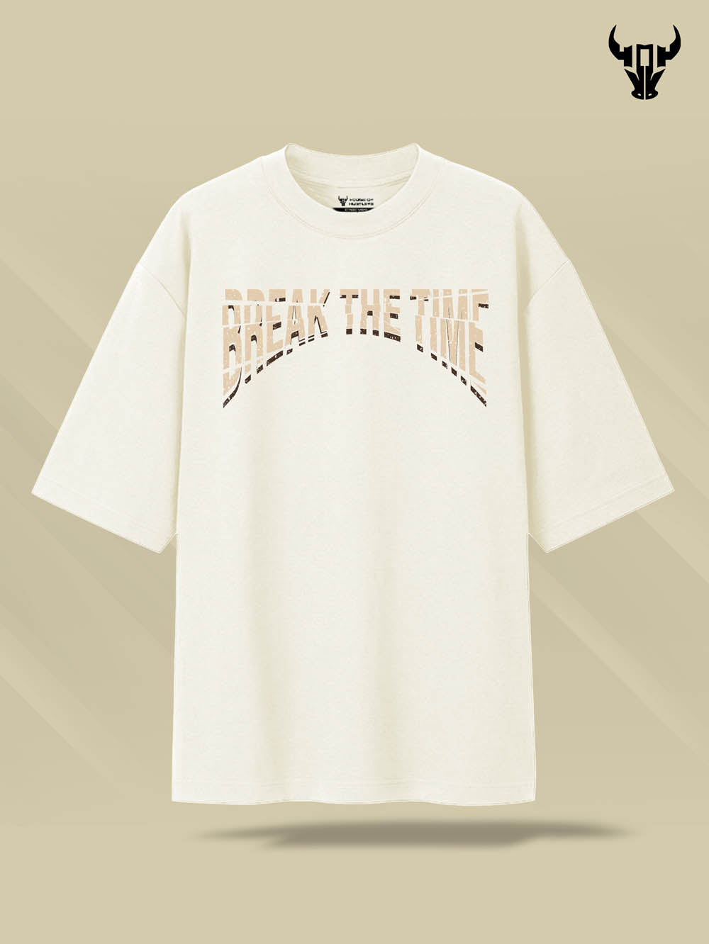 'Break the Time' Unisex Oversized Graphic Tee