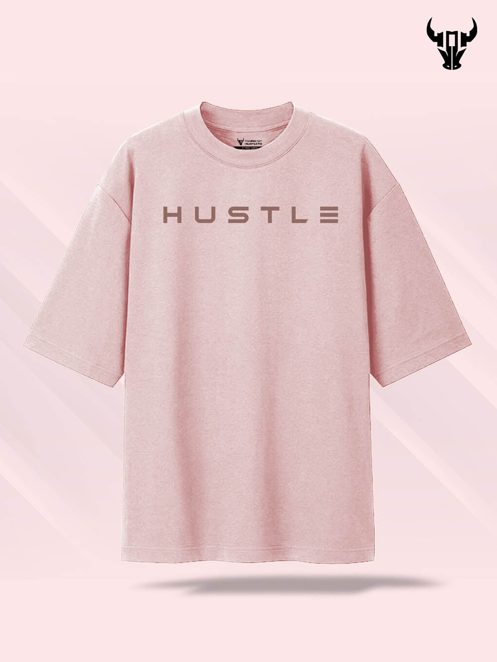 'Hustle Time' Unisex Oversized Graphic Tee
