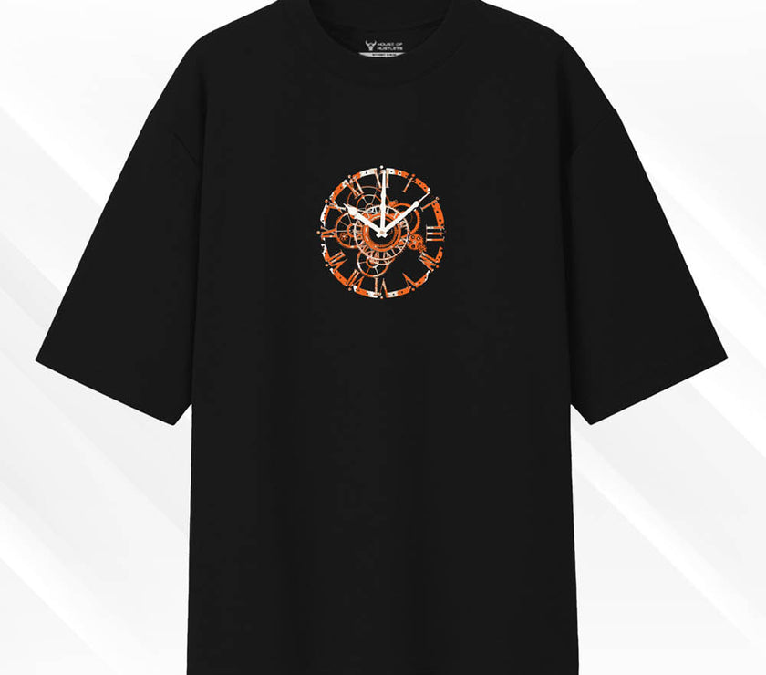 'No Days Off' Unisex Oversized Graphic Tee