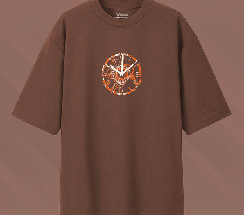 'No Days Off' Unisex Oversized Graphic Tee