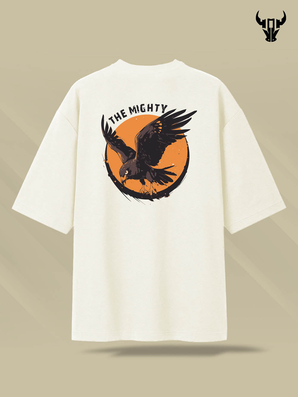 'Fearless : The Mighty' Unisex Oversized Graphic Tee