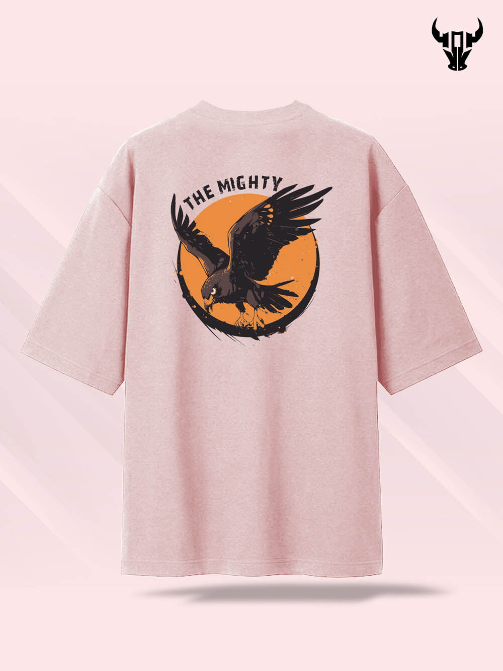 'Fearless : The Mighty' Unisex Oversized Graphic Tee