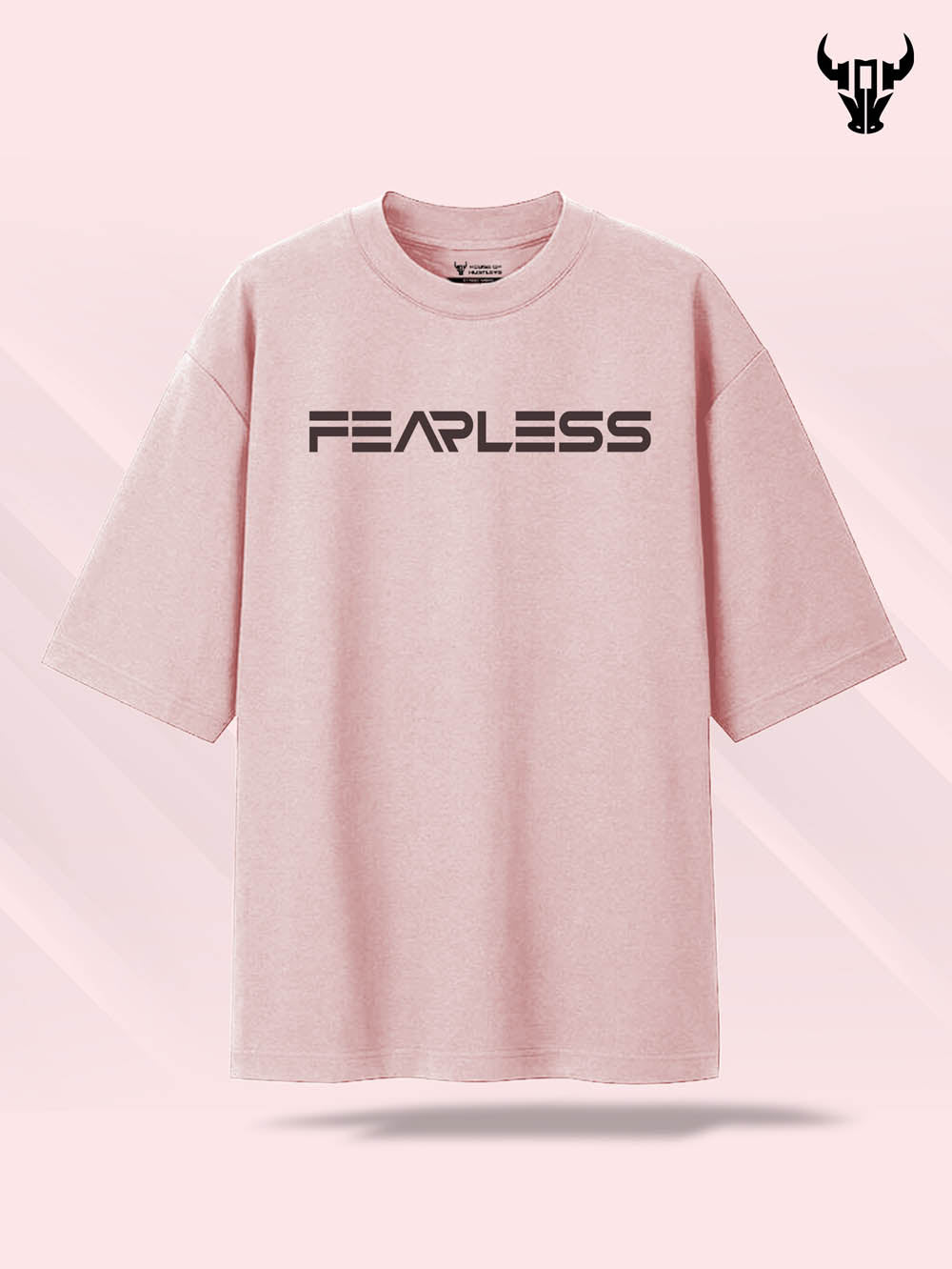 'Fearless : The Mighty' Unisex Oversized Graphic Tee