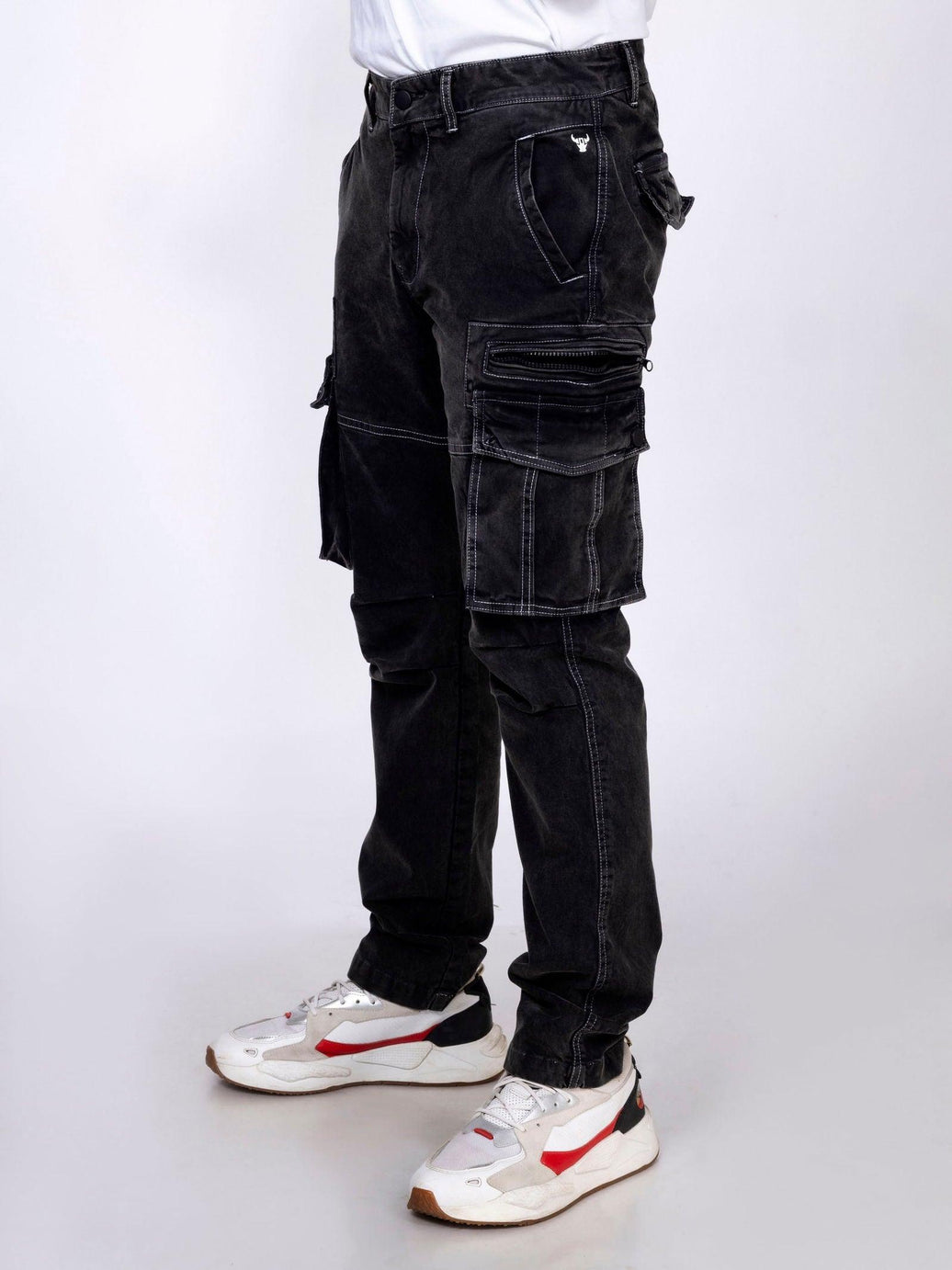 Black Unisex Cargo - House Of Hustlers