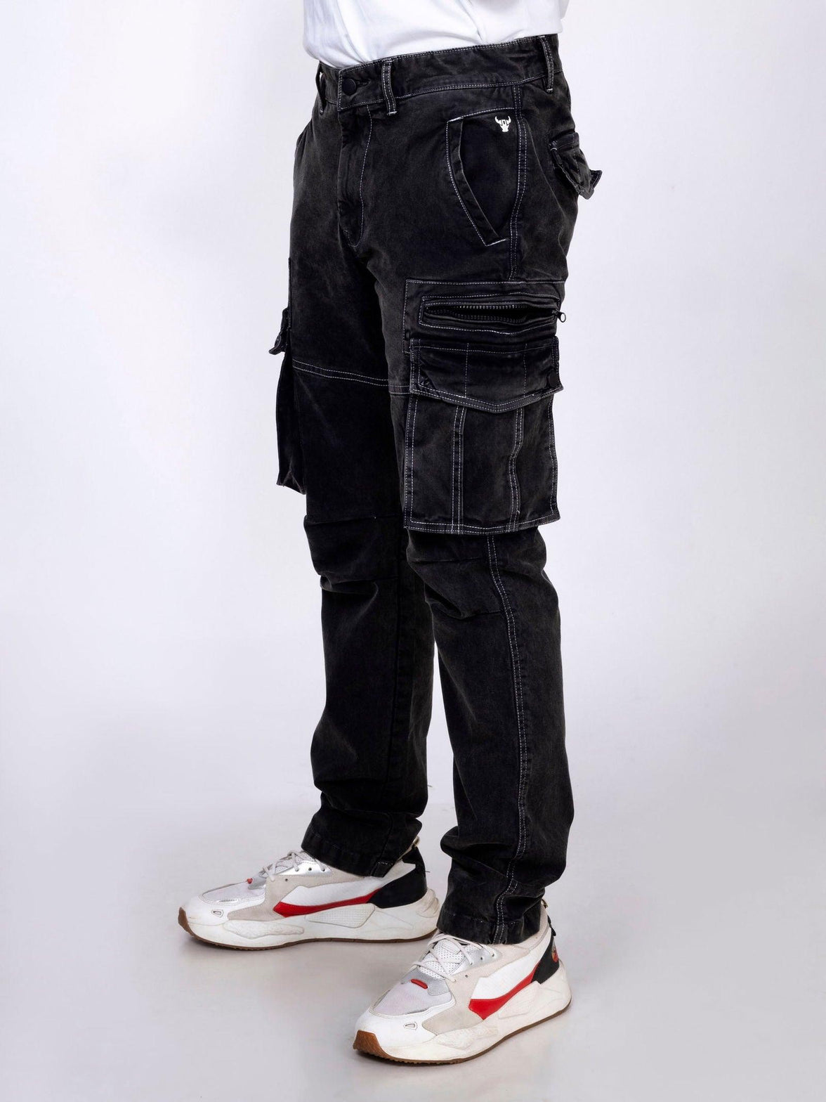 Black Unisex Cargo - House Of Hustlers