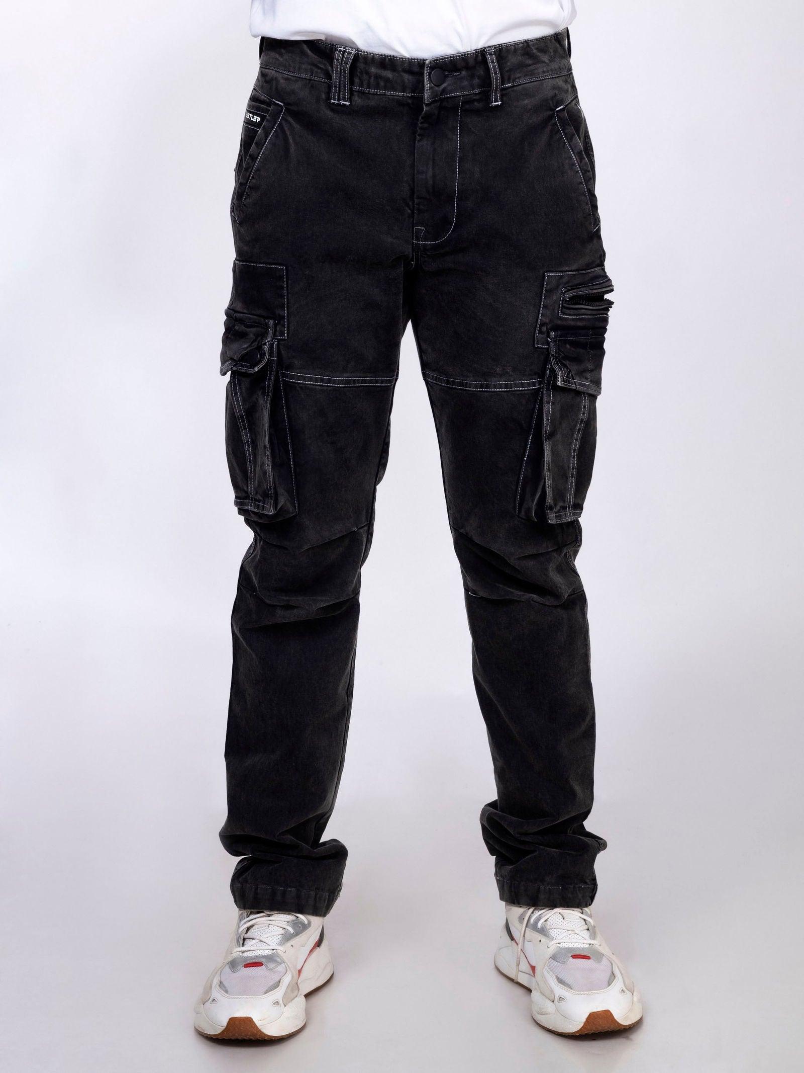 Black Unisex Cargo - House Of Hustlers