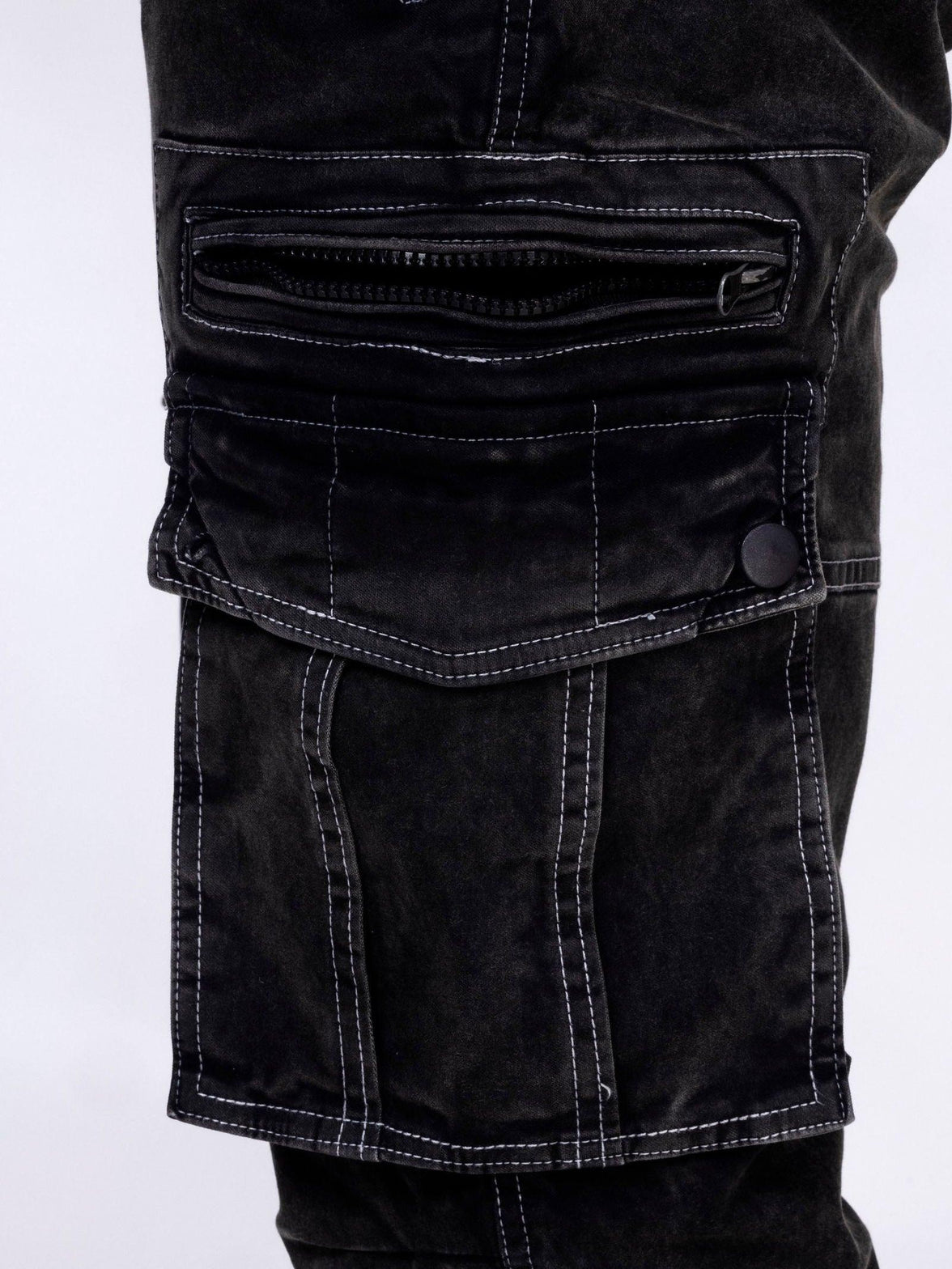 Black Unisex Cargo - House Of Hustlers