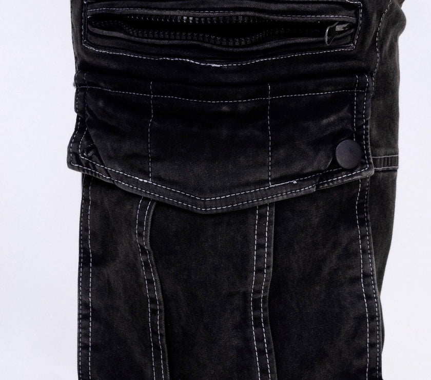Black Unisex Cargo - House Of Hustlers