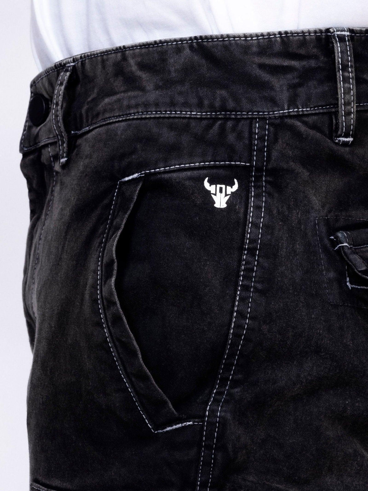 Black Unisex Cargo - House Of Hustlers