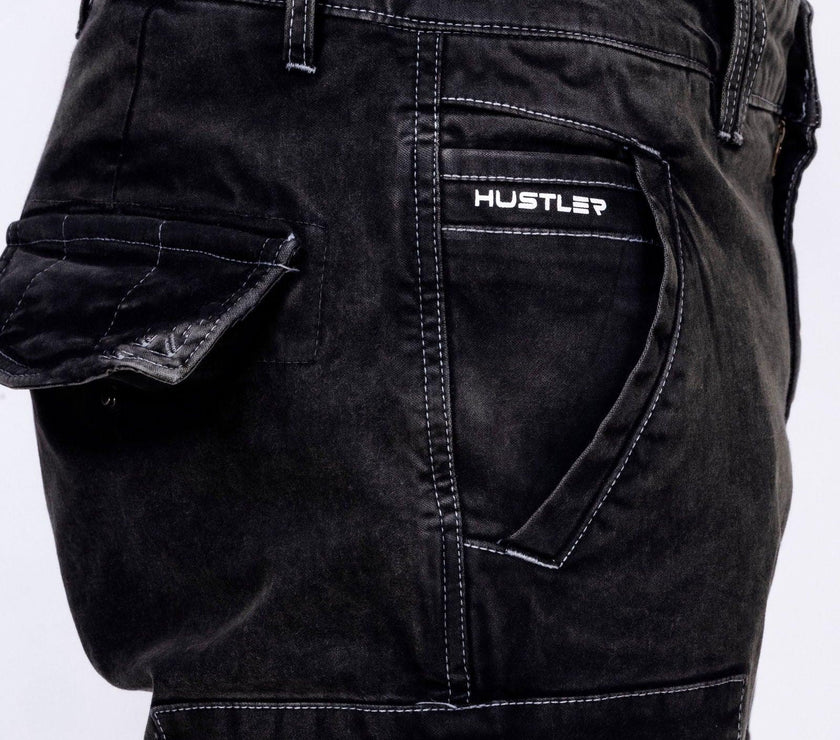 Black Unisex Cargo - House Of Hustlers