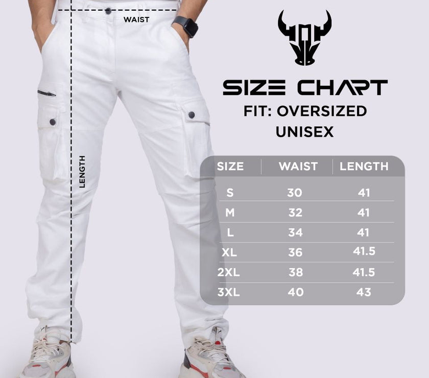 Black Unisex Cargo - House Of Hustlers