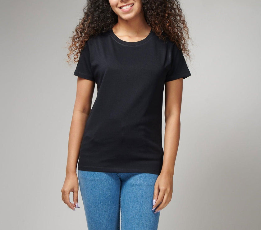 Black Women's Half Sleeve T-Shirt - House Of Hustlers