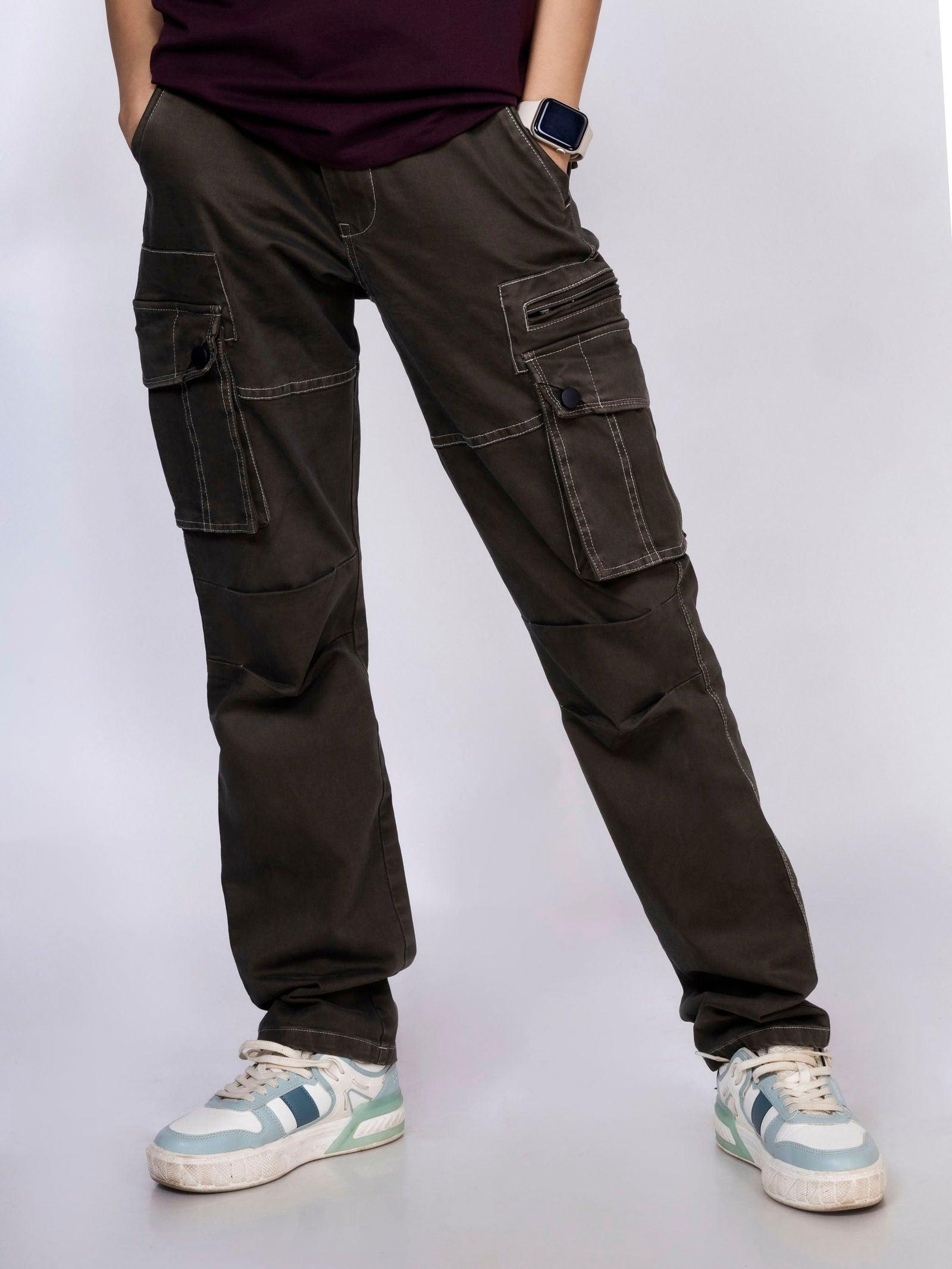 Brown Unisex Cargo - House Of Hustlers