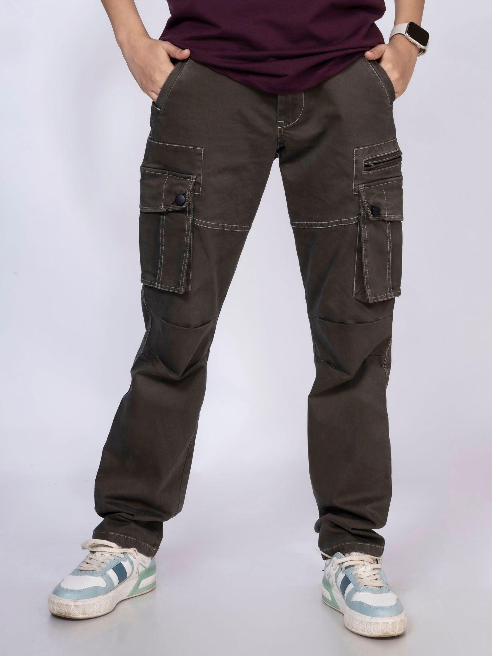 Brown Unisex Cargo - House Of Hustlers