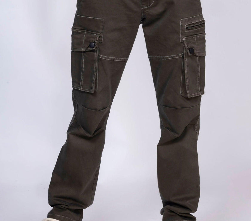 Brown Unisex Cargo - House Of Hustlers