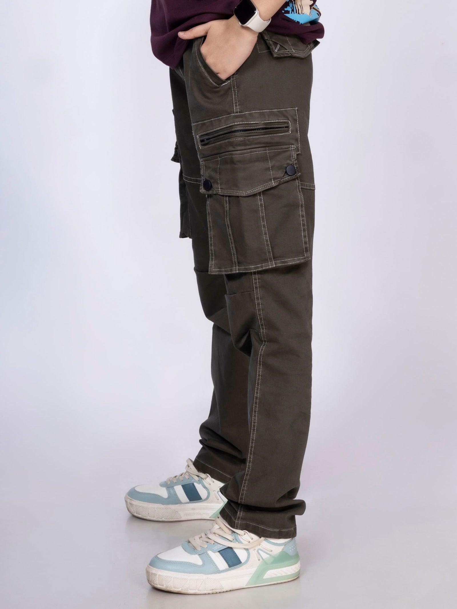 Brown Unisex Cargo - House Of Hustlers