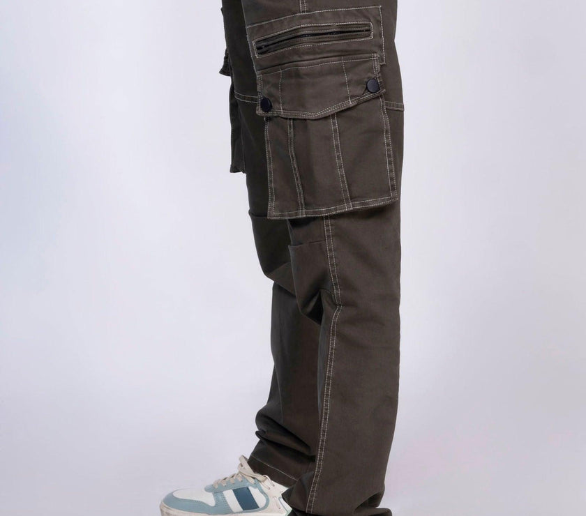 Brown Unisex Cargo - House Of Hustlers