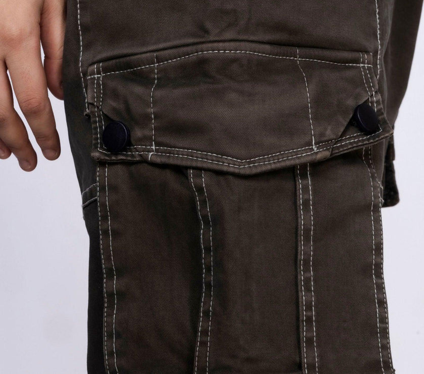 Brown Unisex Cargo - House Of Hustlers