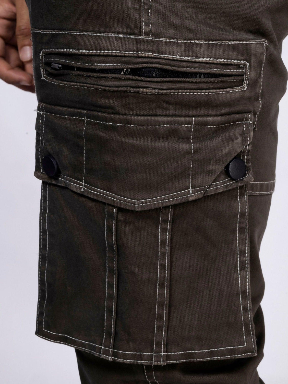 Brown Unisex Cargo - House Of Hustlers