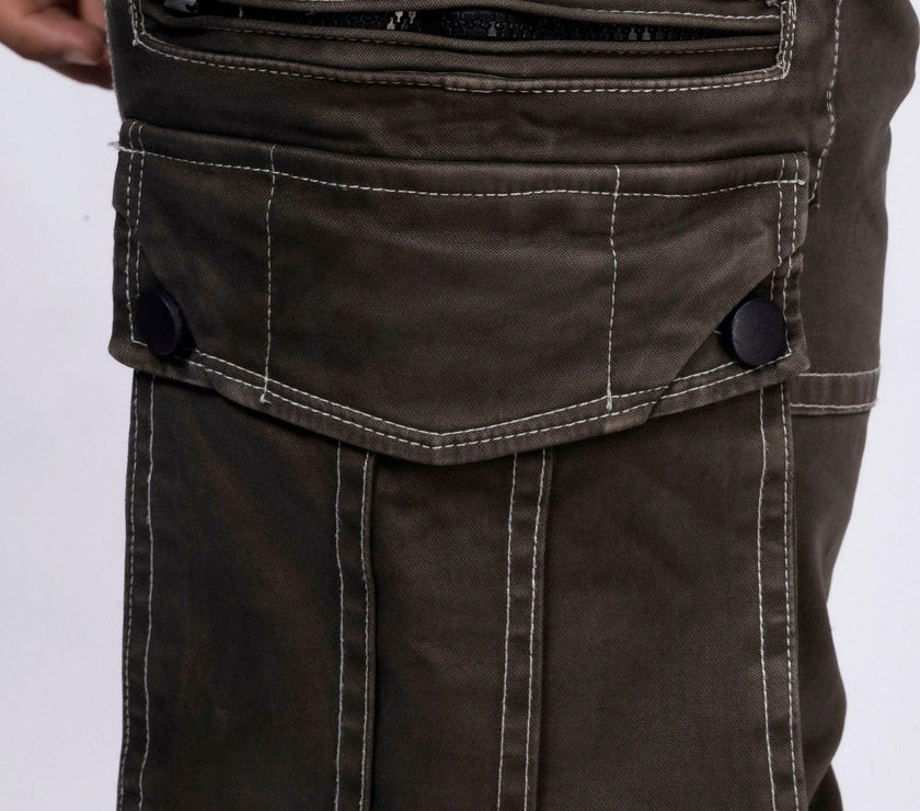 Brown Unisex Cargo - House Of Hustlers