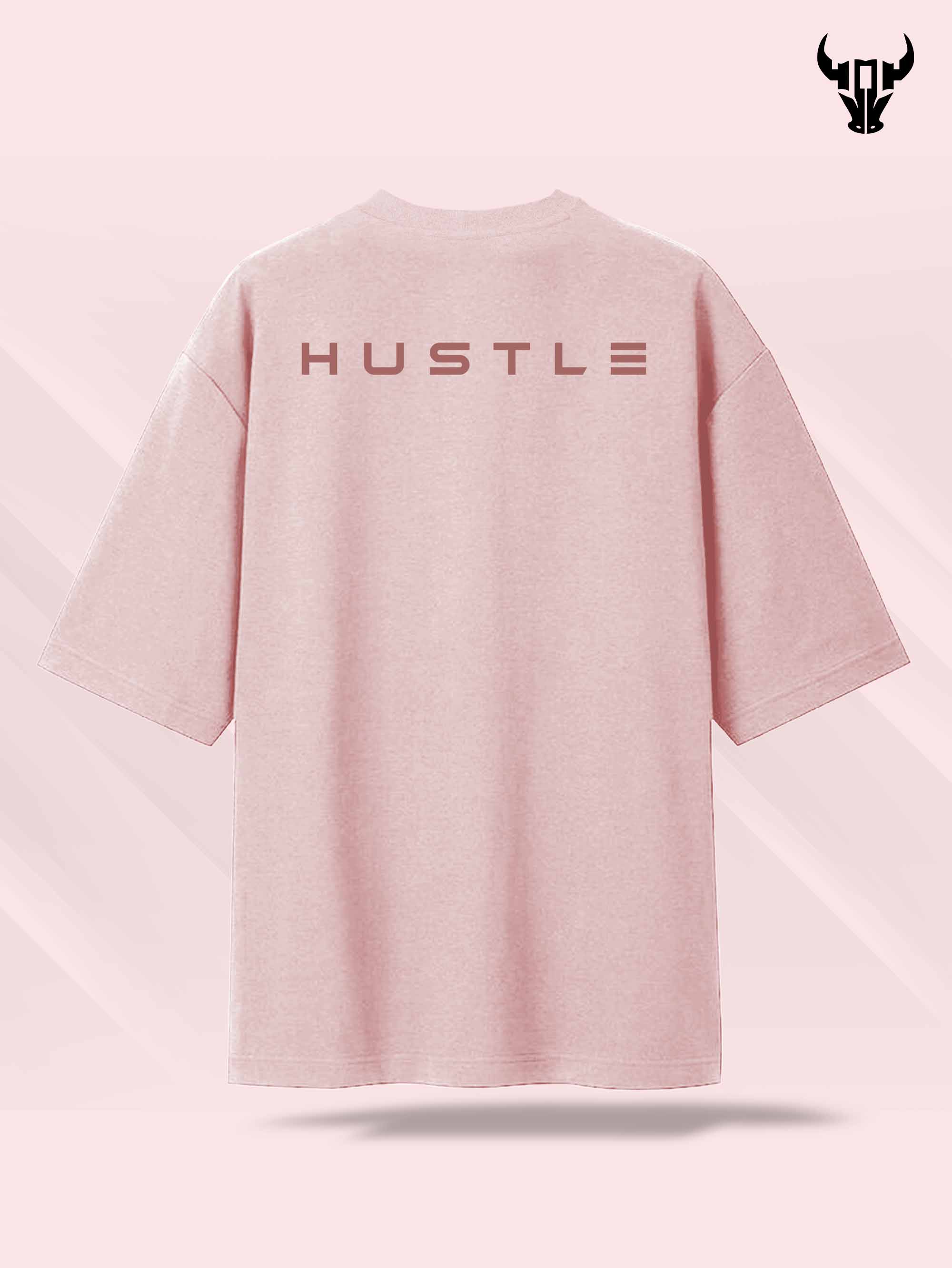 'Bull Typo' Unisex Oversized Graphic Tee