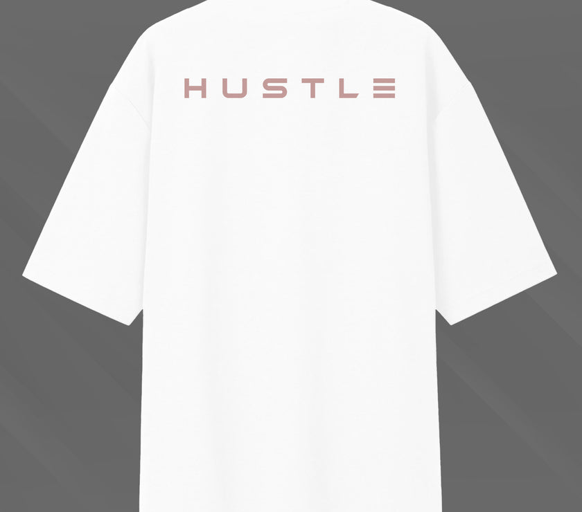 'Bull Typo' Unisex Oversized Graphic Tee