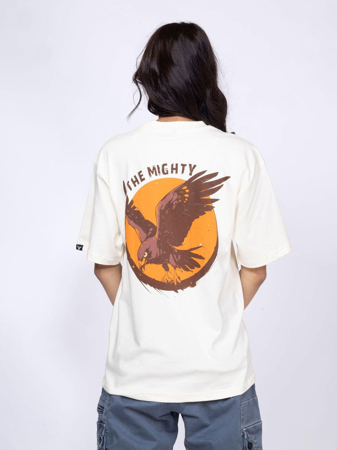 'Fearless : The Mighty' Unisex Oversized Graphic Tee - House Of Hustlers