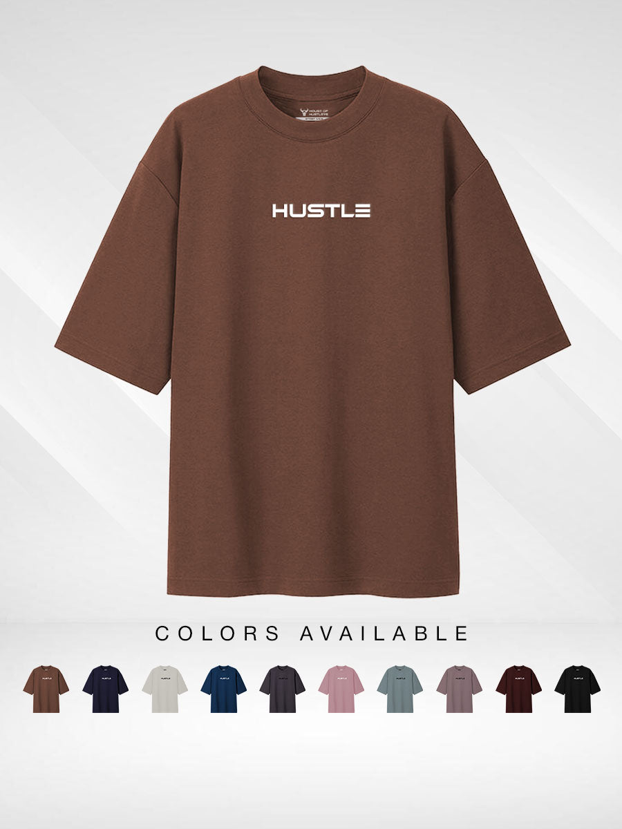 'Hustle' Unisex Oversized Tee - House Of Hustlers