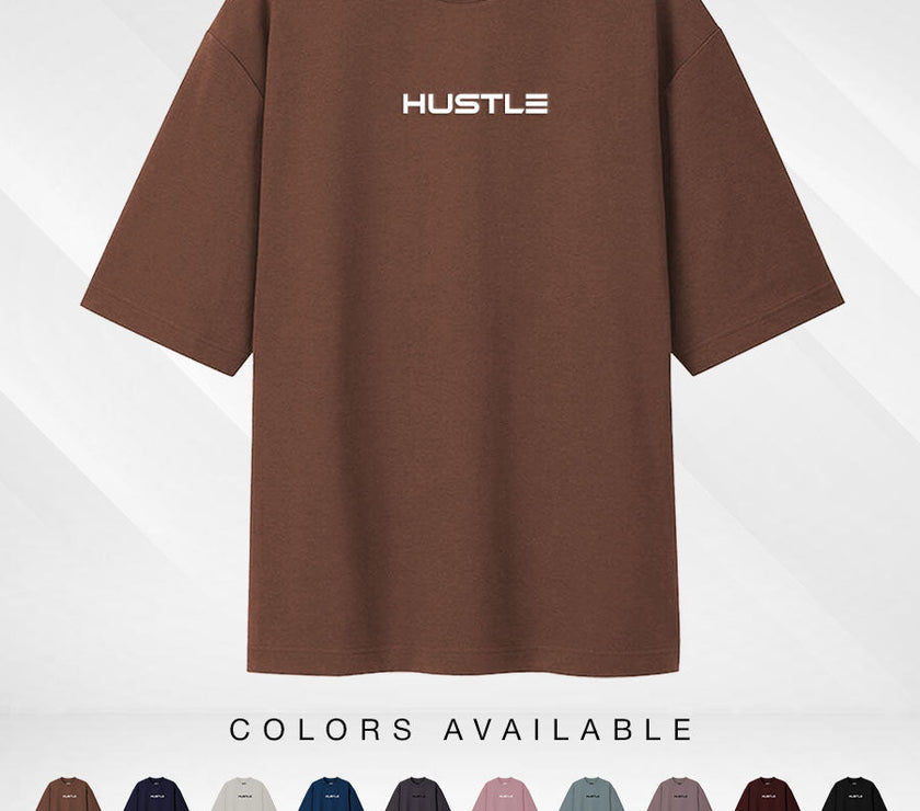 'Hustle' Unisex Oversized Tee - House Of Hustlers