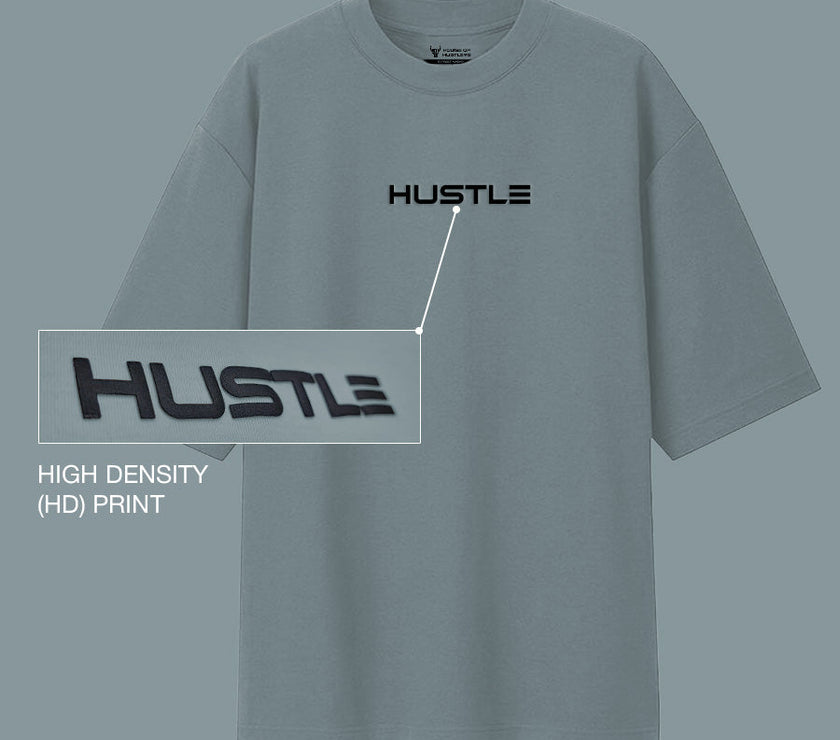 'Hustle' Unisex Oversized Tee - House Of Hustlers