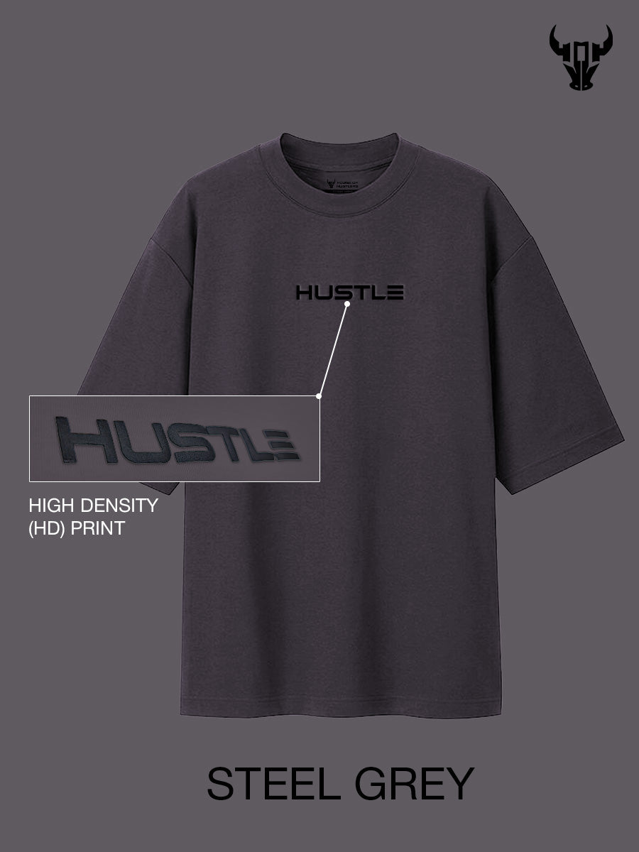 'Hustle' Unisex Oversized Tee - House Of Hustlers