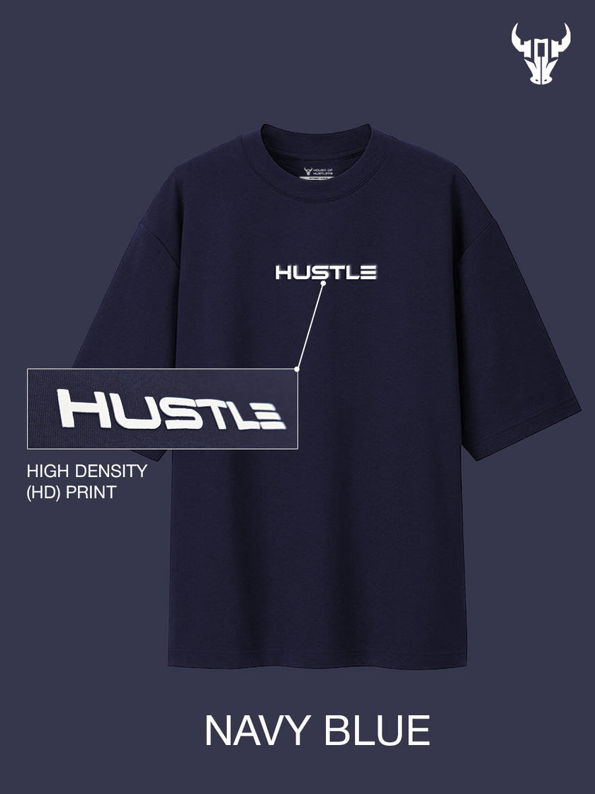'Hustle' Unisex Oversized Tee - House Of Hustlers