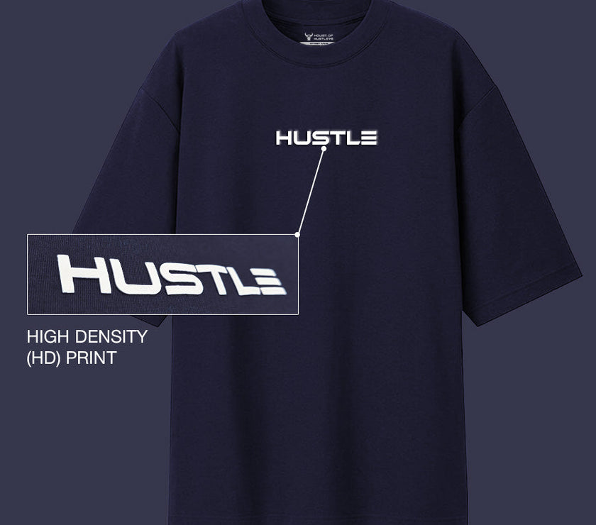'Hustle' Unisex Oversized Tee - House Of Hustlers