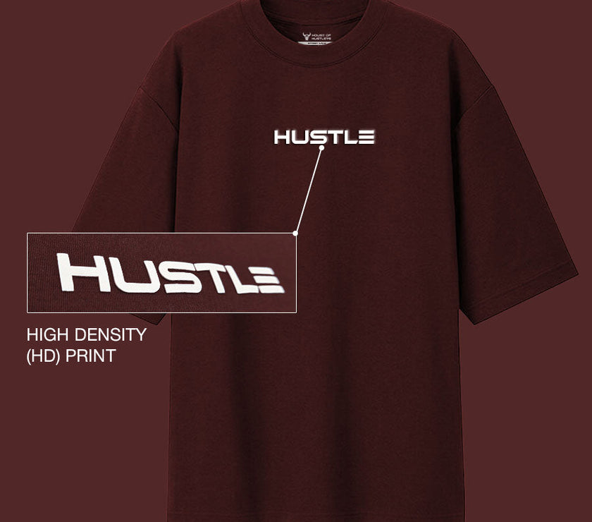 'Hustle' Unisex Oversized Tee - House Of Hustlers