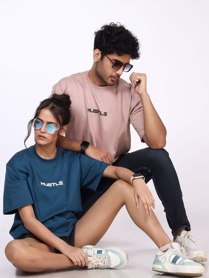 'Hustle' Unisex Oversized Tee - House Of Hustlers