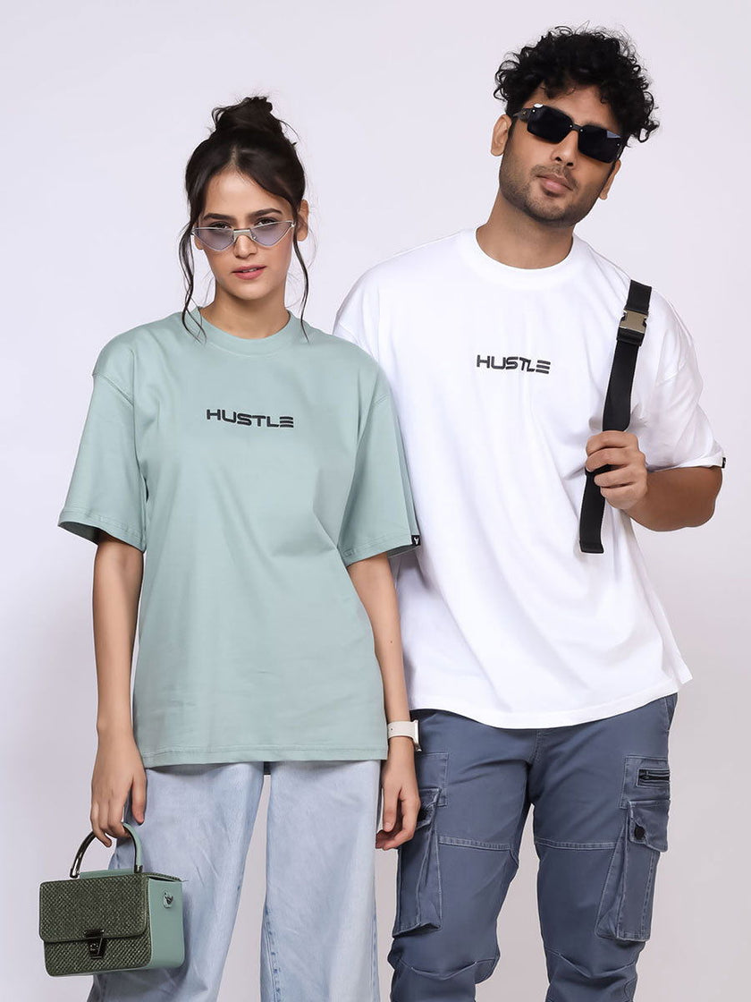 'Hustle' Unisex Oversized Tee - House Of Hustlers