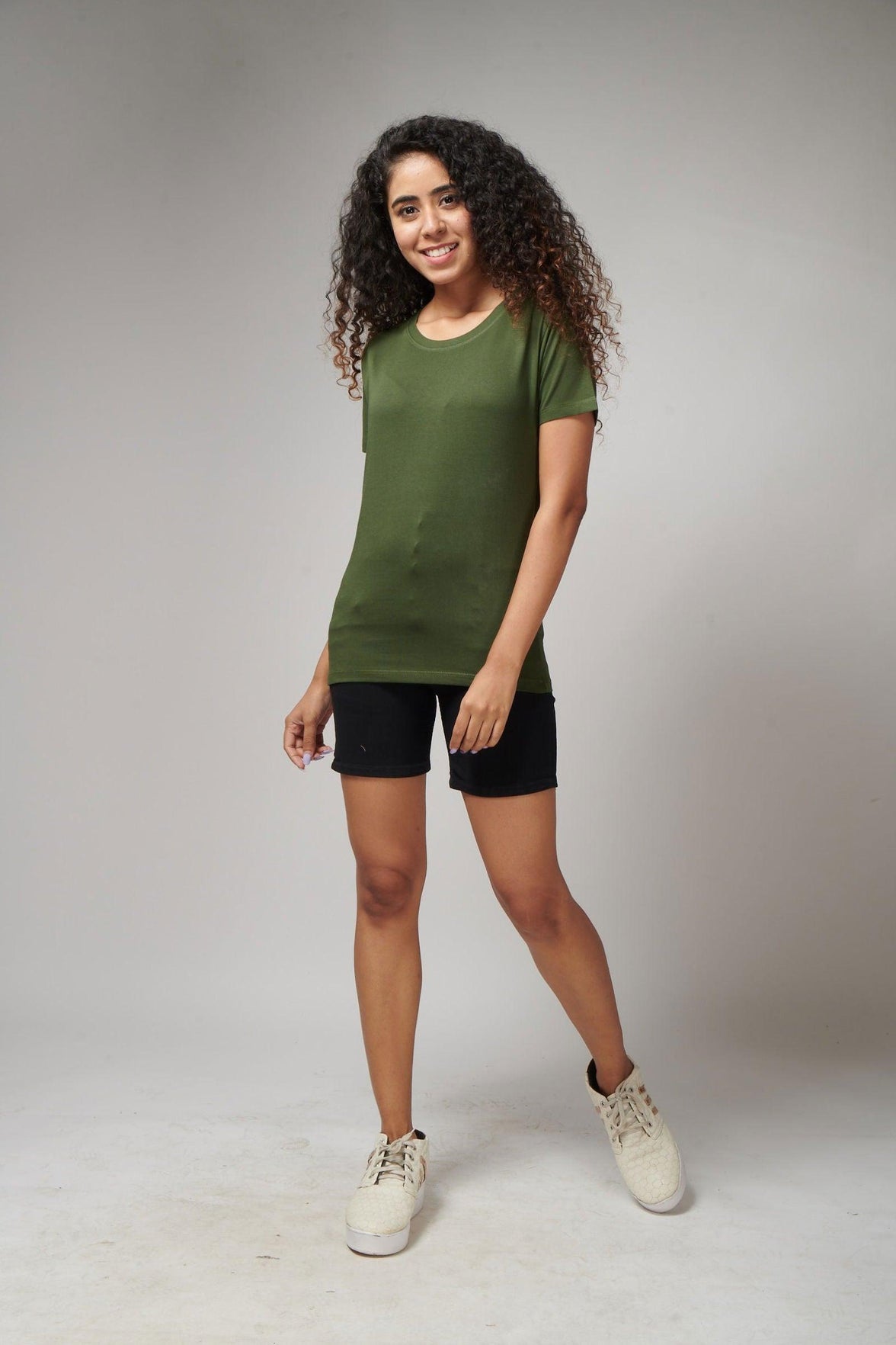 Jungle Green Women's Half Sleeve T-Shirt - House Of Hustlers