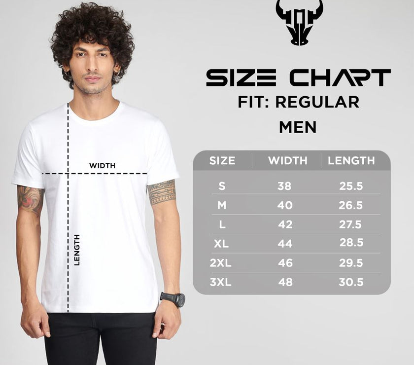 Light Slate Men's Half Sleeve T-Shirt - House Of Hustlers