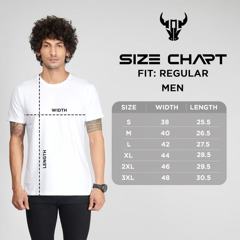 Light Slate Men's Half Sleeve T-Shirt - House Of Hustlers