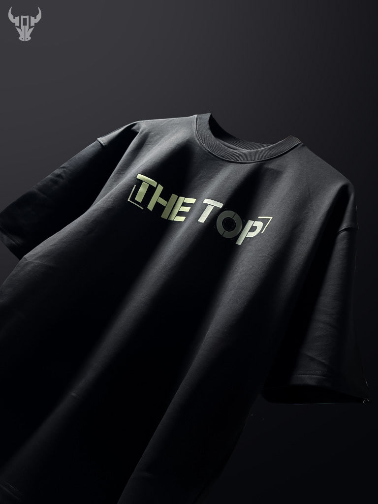 'Next Stop: The Top' Streetwear Unisex Oversized Tee - House Of Hustlers