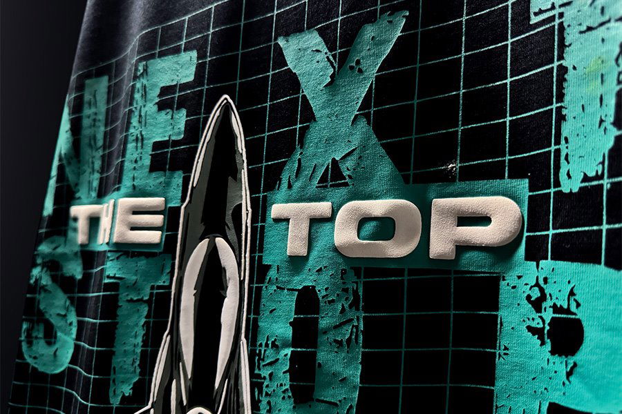 'Next Stop: The Top' Streetwear Unisex Oversized Tee - House Of Hustlers