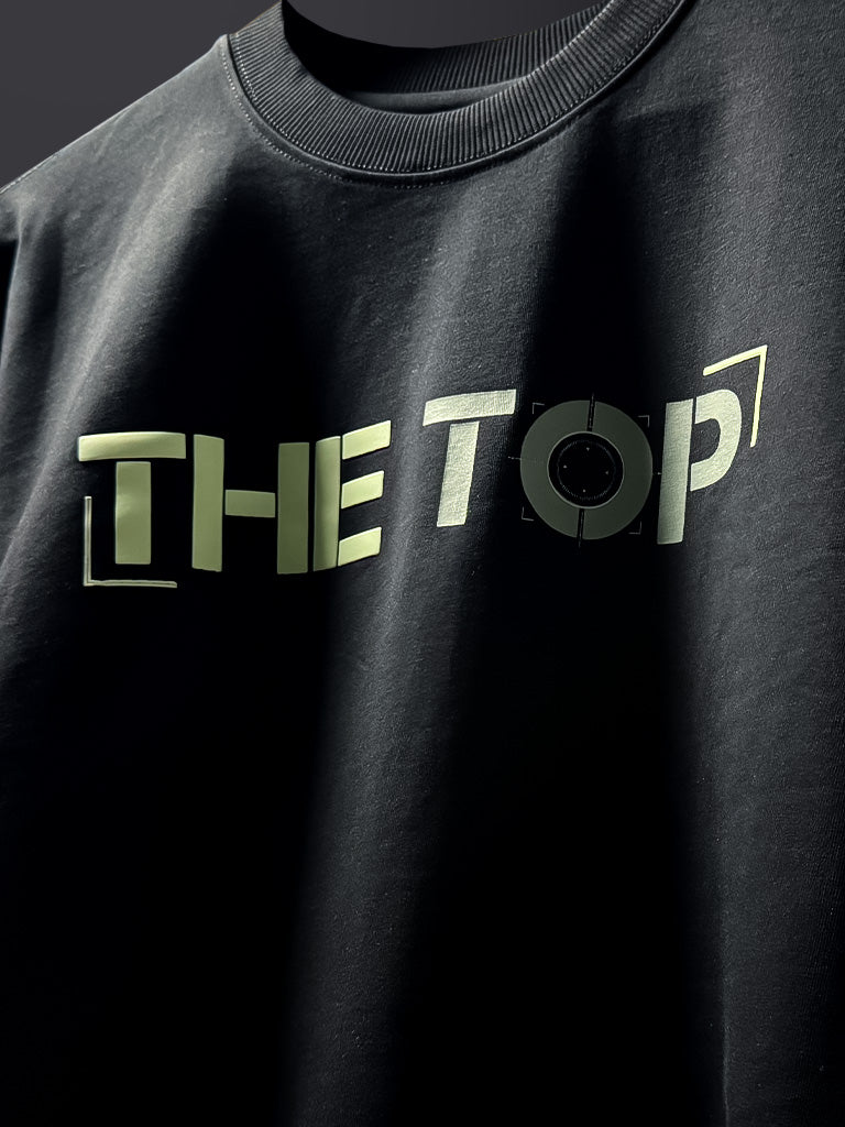 'Next Stop: The Top' Streetwear Unisex Oversized Tee - House Of Hustlers