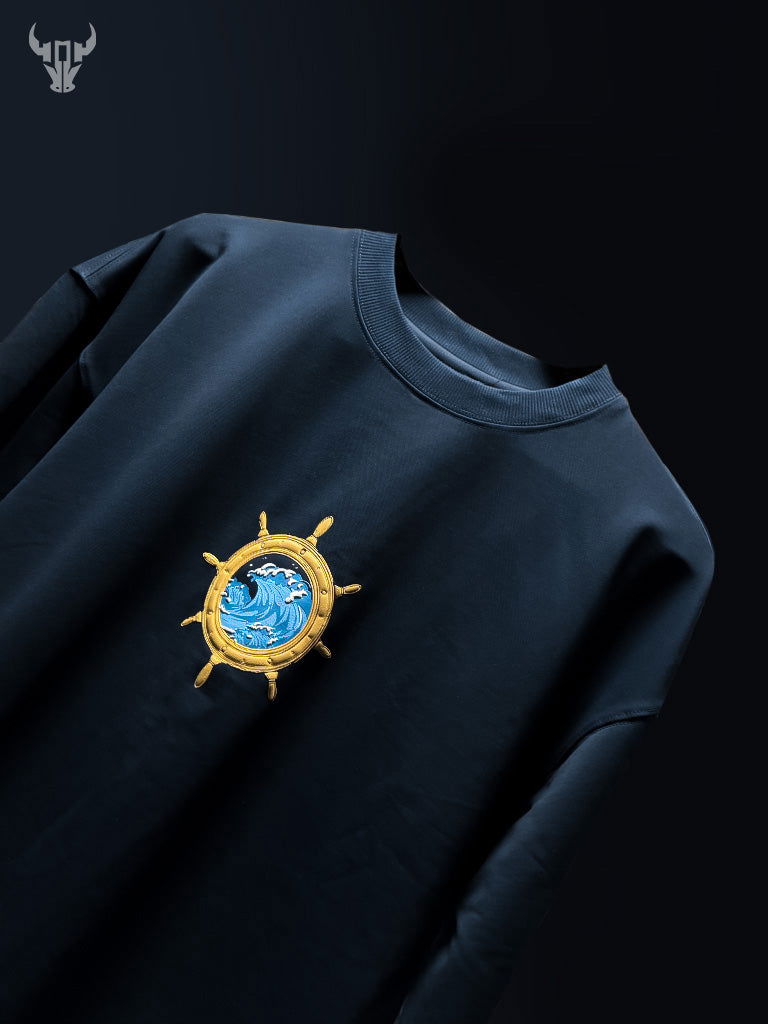 'Skilled Sailor' Streetwear Unisex Oversized Tee - House Of Hustlers