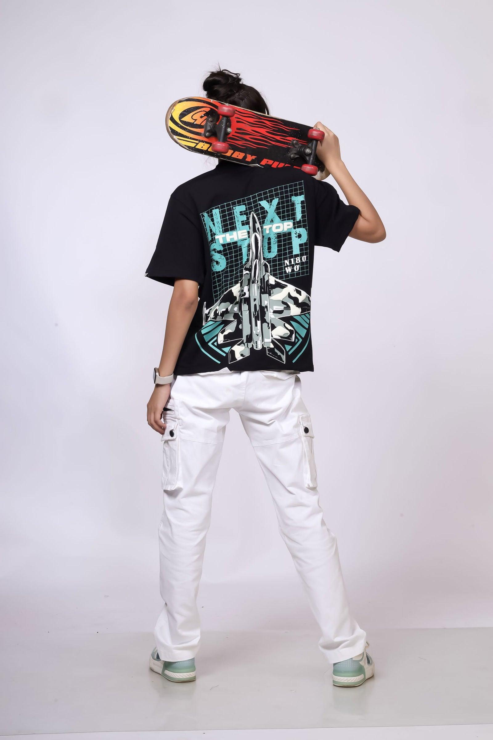 'The Top' Streetwear Unisex Oversized Tee - House Of Hustlers