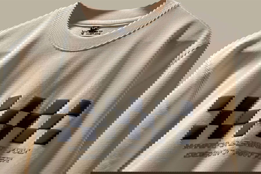 'What's Behind You Doesn't Matter' Streetwear Unisex Oversized Tee - House Of Hustlers