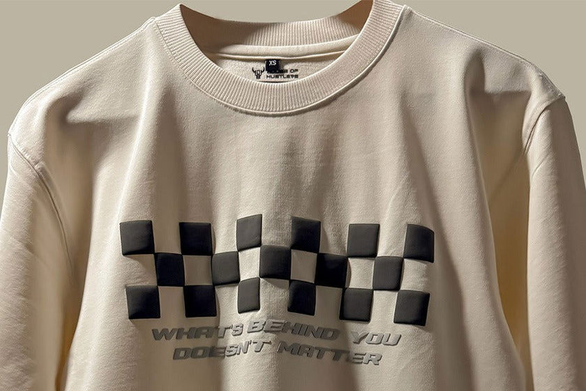'What's Behind You Doesn't Matter' Streetwear Unisex Oversized Tee - House Of Hustlers