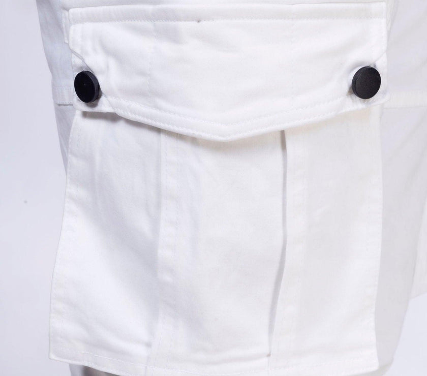 White Unisex Cargo - House Of Hustlers